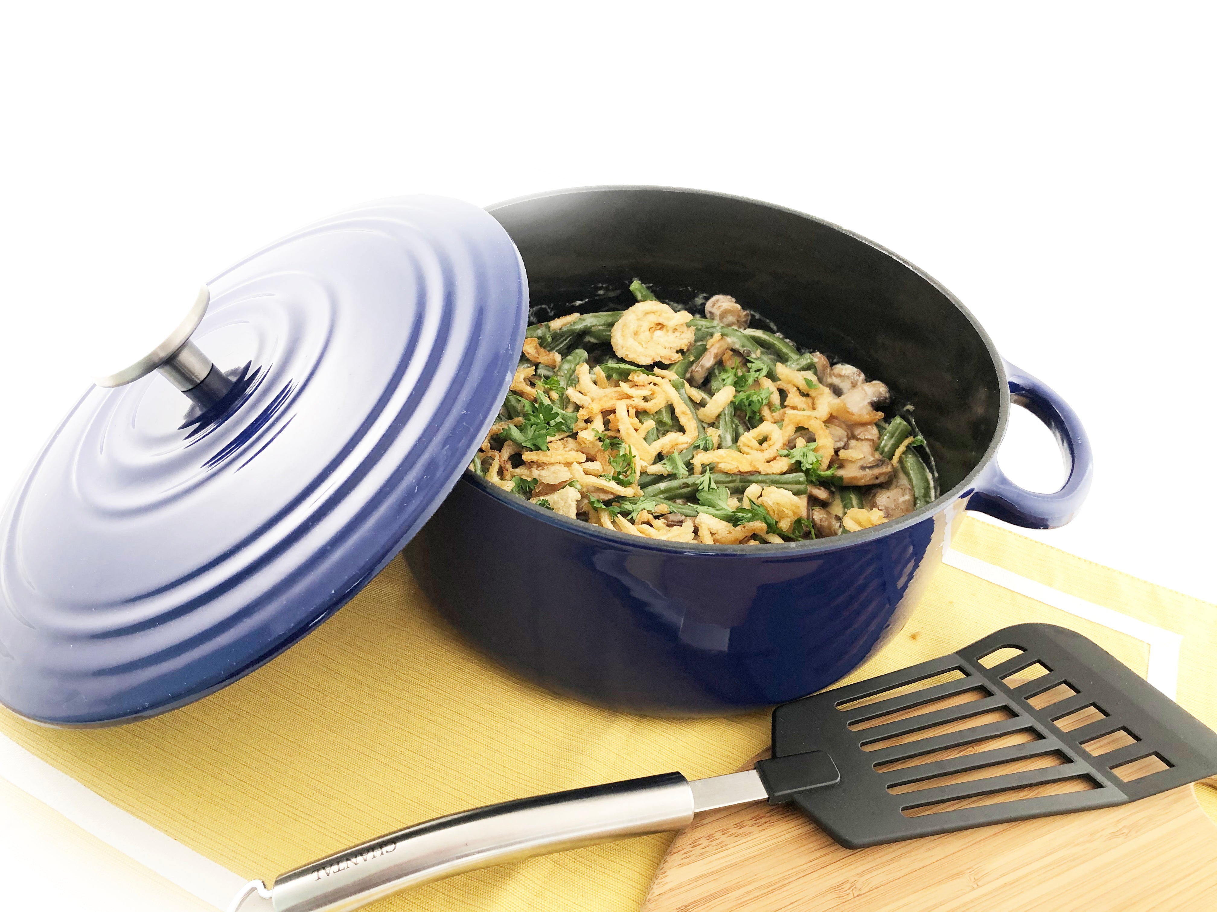 Dutch Oven Green Bean Casserole Chantal