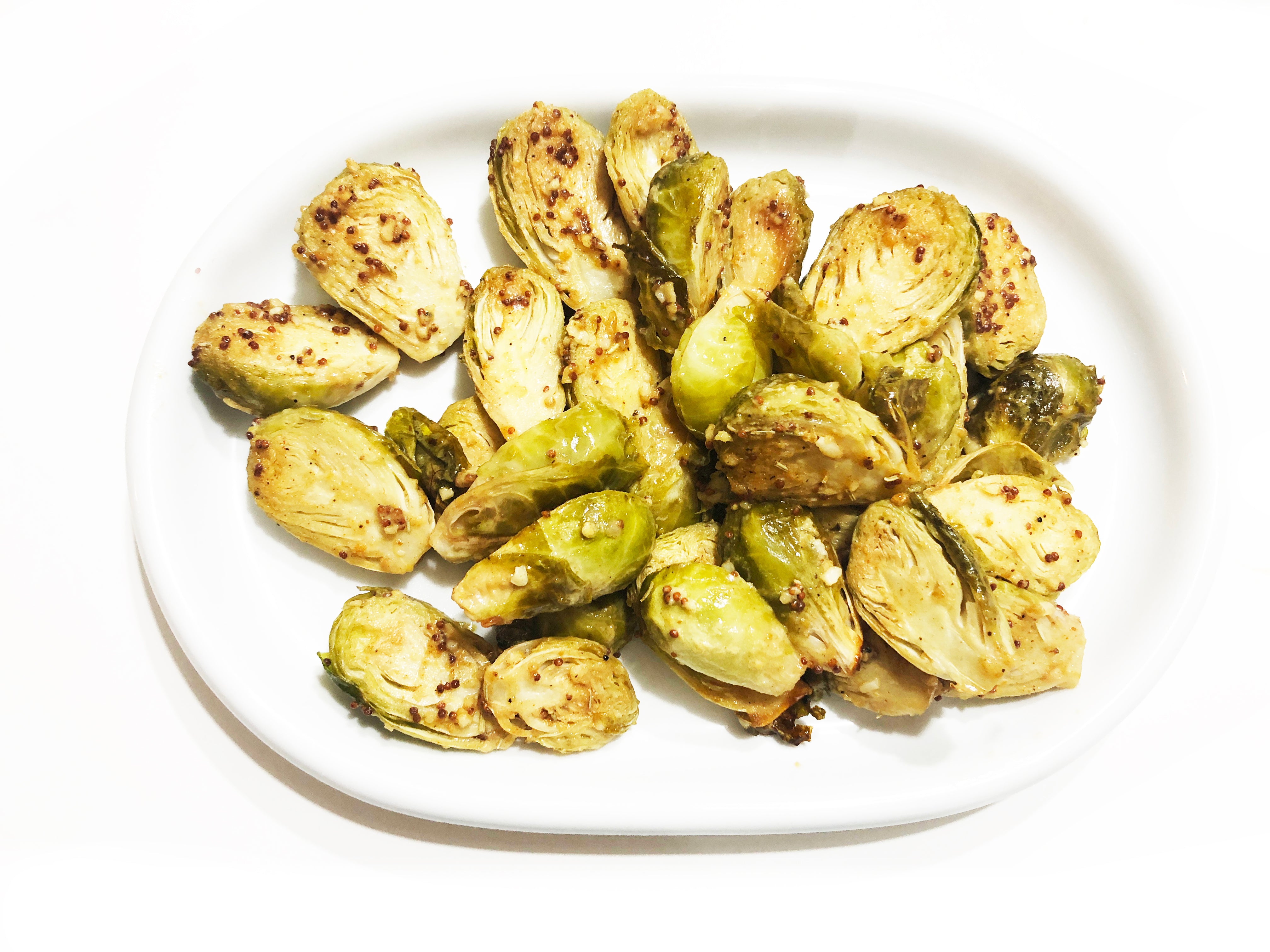 Honey Mustard Brussel Sprouts Chantal