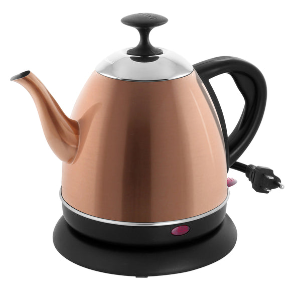 Royale Electric Kettles, 32 Oz, Stainless Steel, BPA-Free