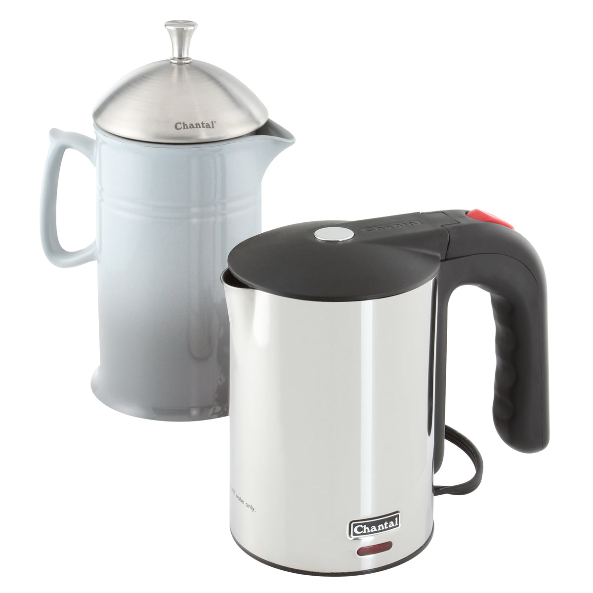 Easy French Press Set - Colbie Electric Kettle and French Press! SW