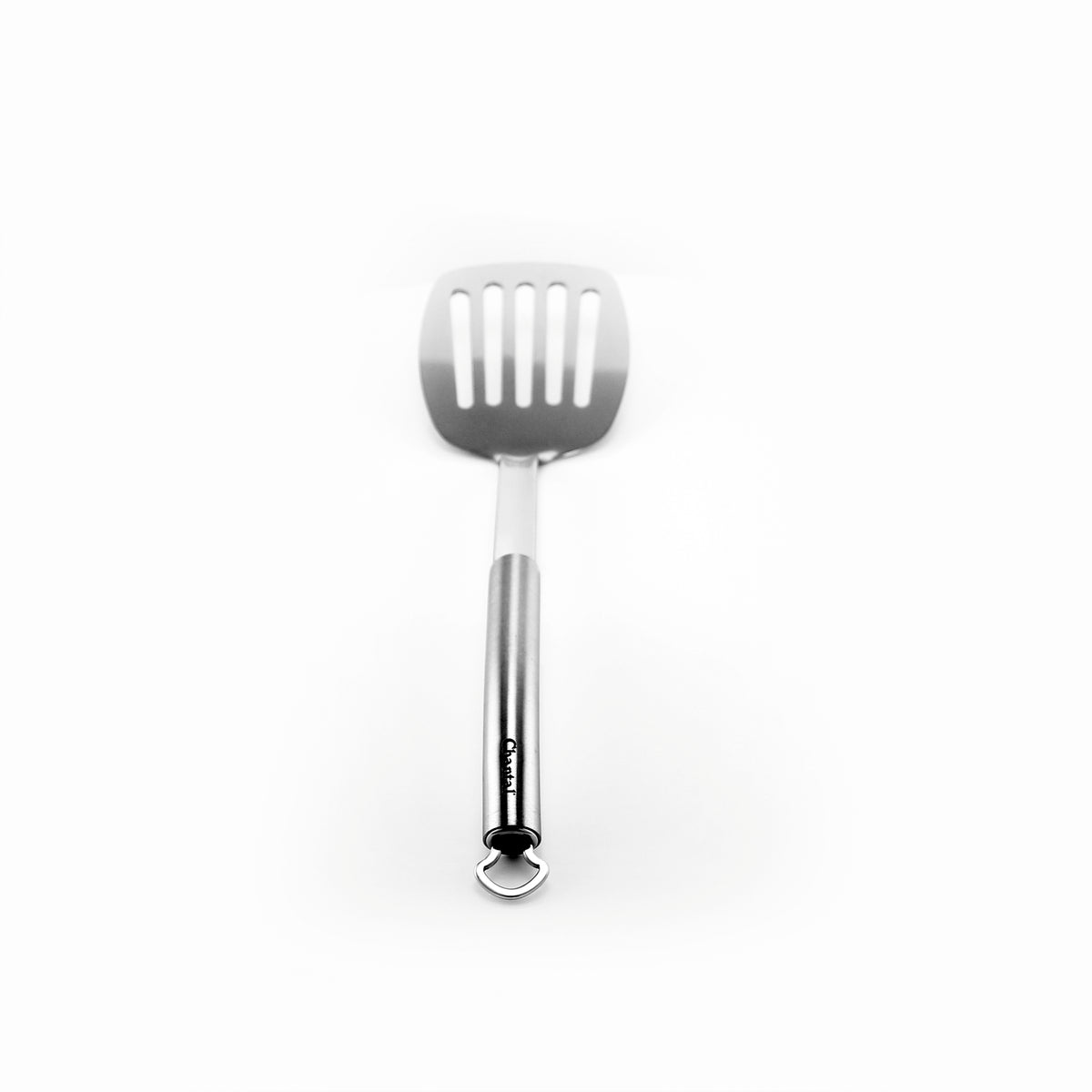 Dropship Short Slotted Turner Stainless Steel Flat Spatula For