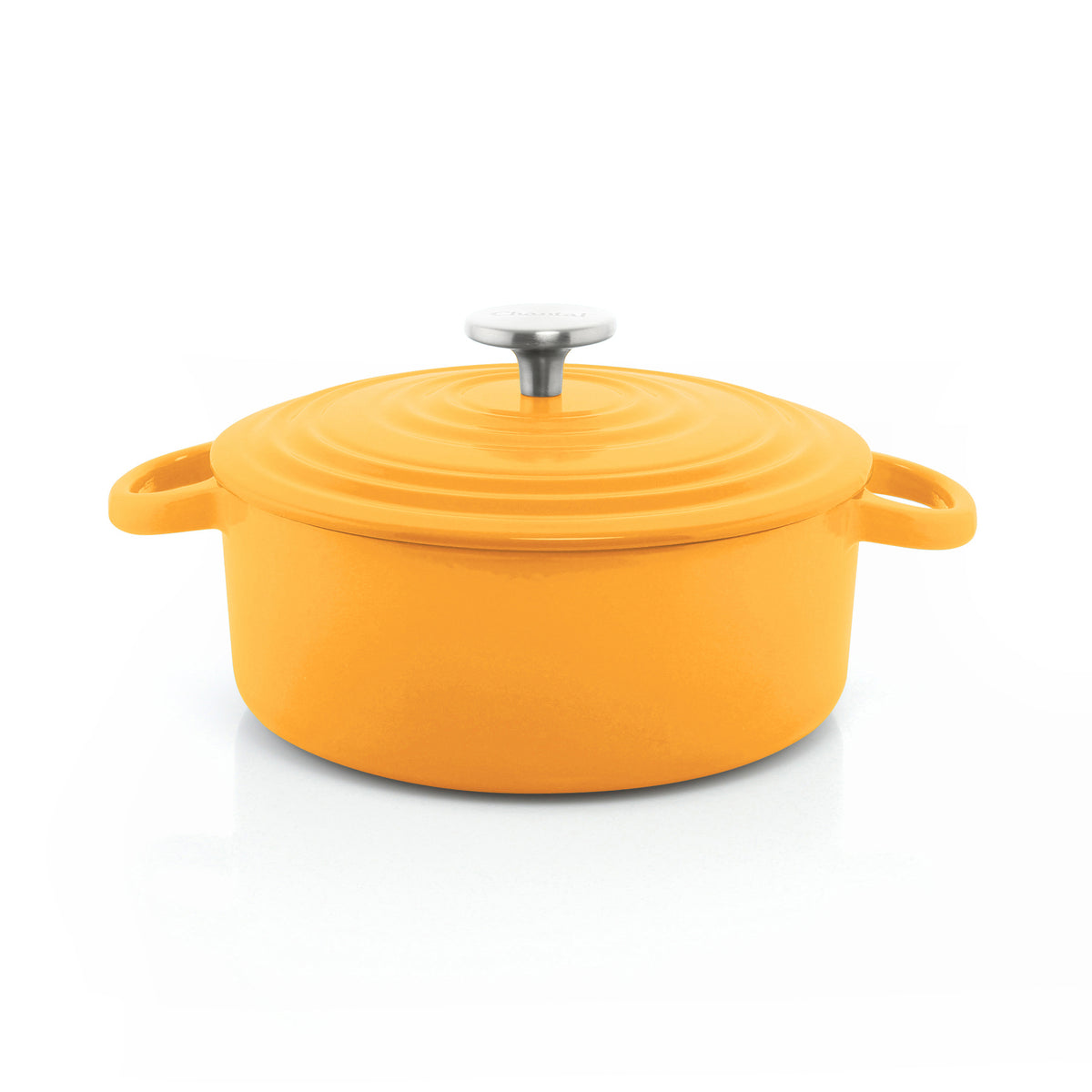 Taste Of Home Dutch Oven with Lid, Enameled Cast Iron, 5-Quart