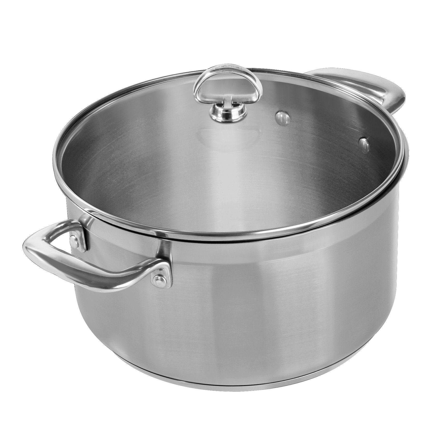 de BUYER Affinity induction casserole / lid, stainless steel, Ø 20 cm, 11  cm high, 1 pc, carton