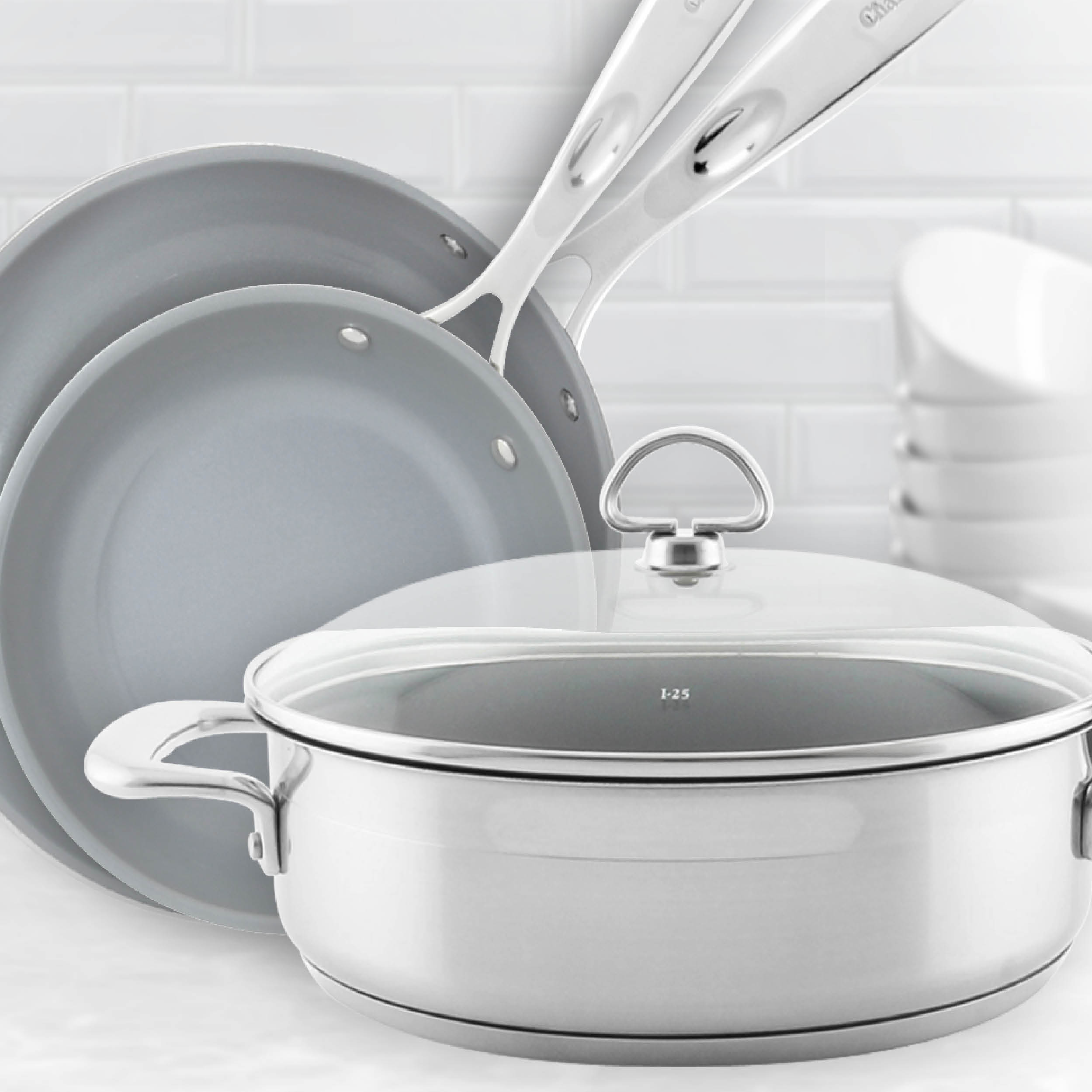 Induction 21 Nonstick Cookware Chantal