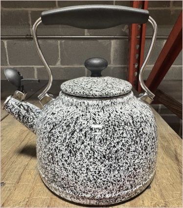 Enamel-on-Steel Vintage Teakettle Collection (1.7 Qt.)