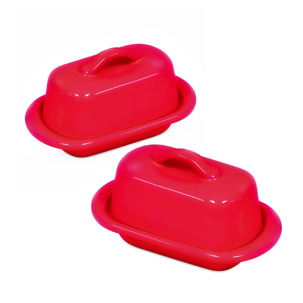 Mini Butter Dish Set Of 2