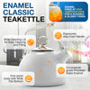 Enamel-on-Steel Classic Teakettle (1.8 Qt.)