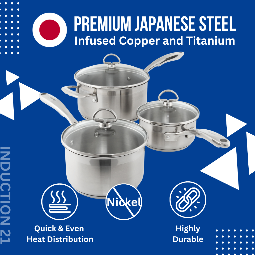 Induction 21 Steel Pot Set (6 Pc.) - Thumbnail 5
