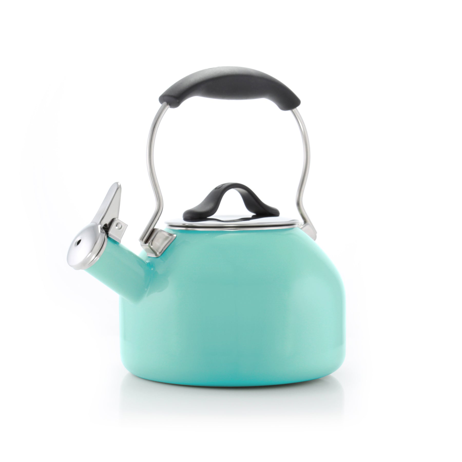 Vintage Chantal Teakettle - Chantal Apple Red Enamel Teapot with
