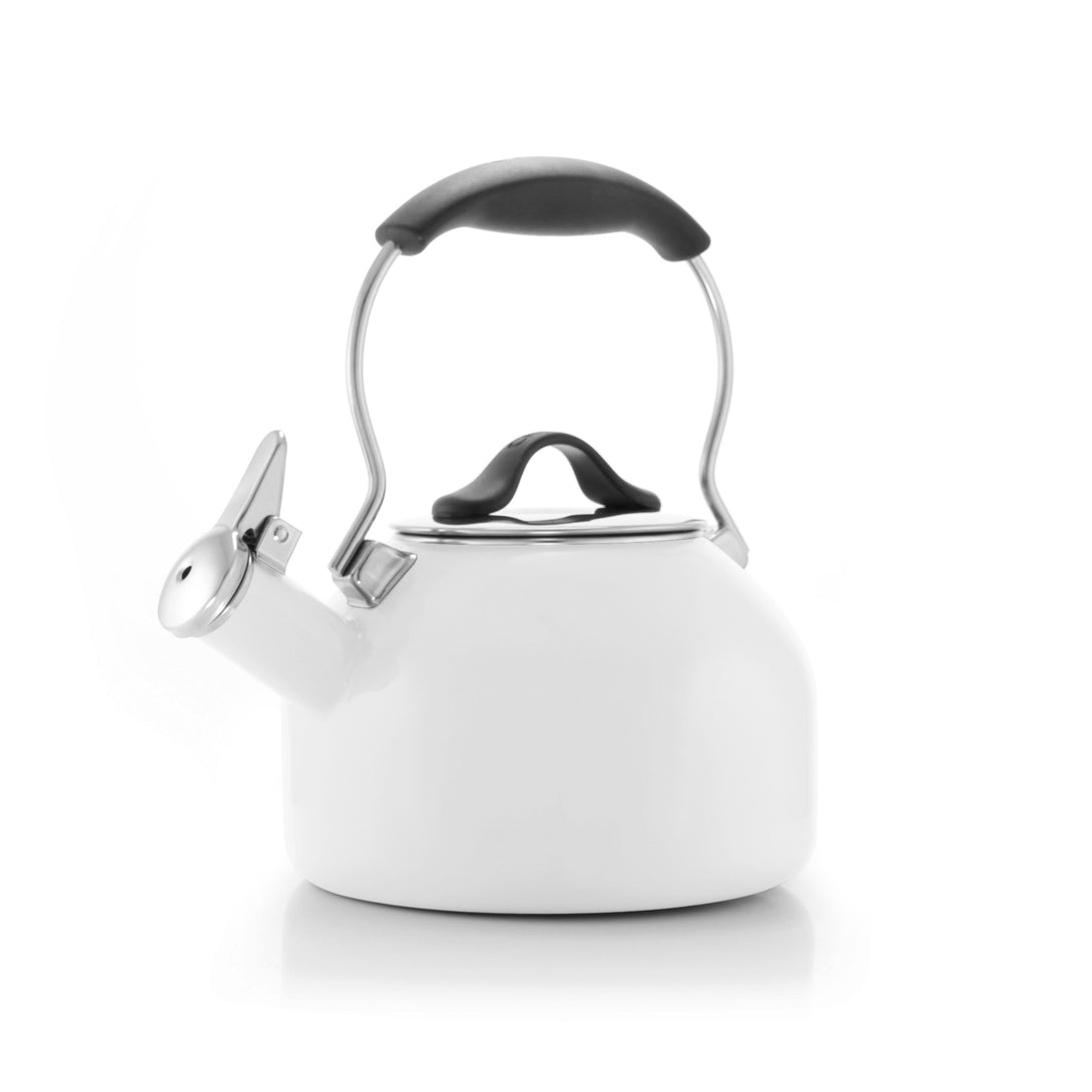 white 1.8 quart limited edition oolong teakettle collection