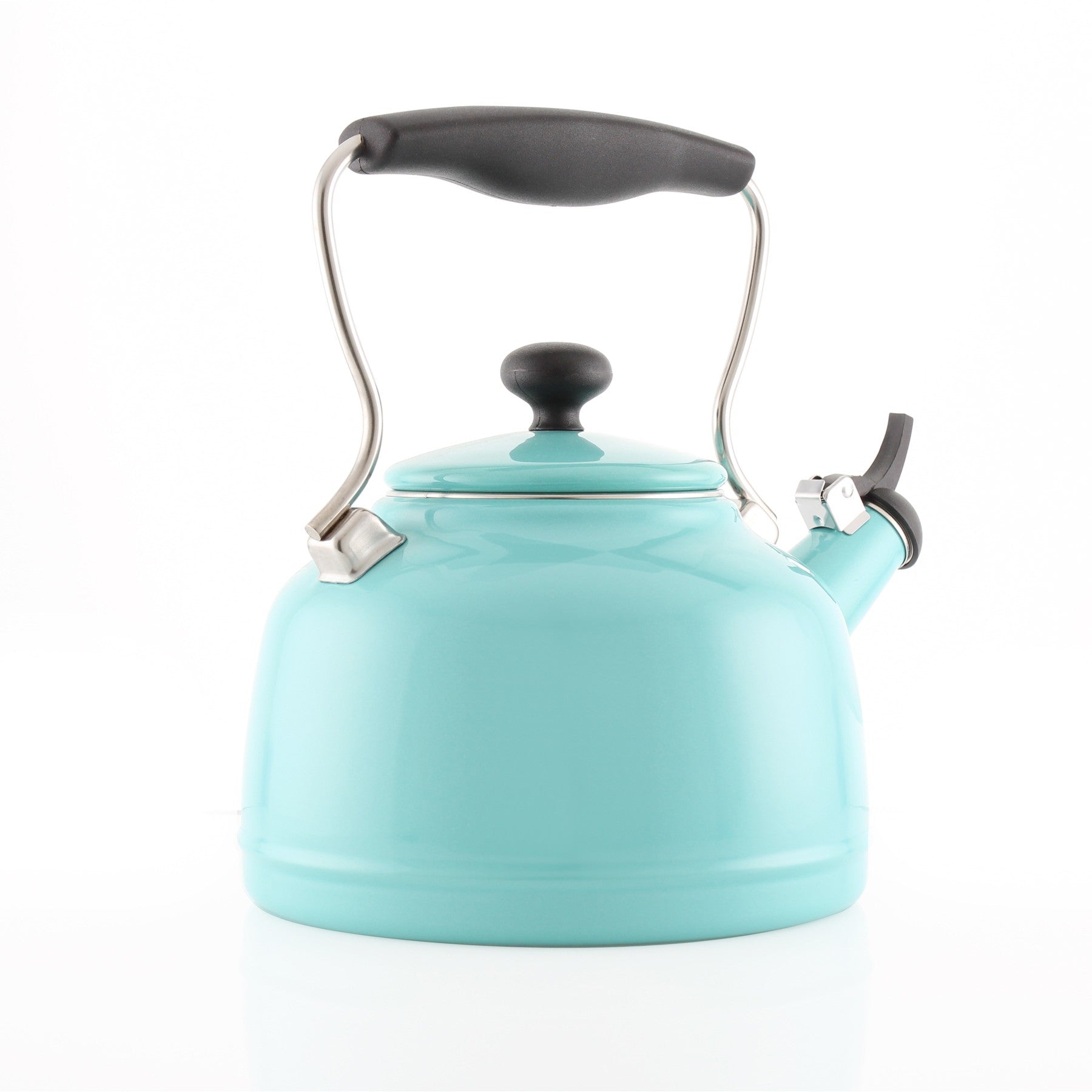 Colección de teteras vintage esmaltadas sobre acero (1,7 qt.) - Thumbnail 5