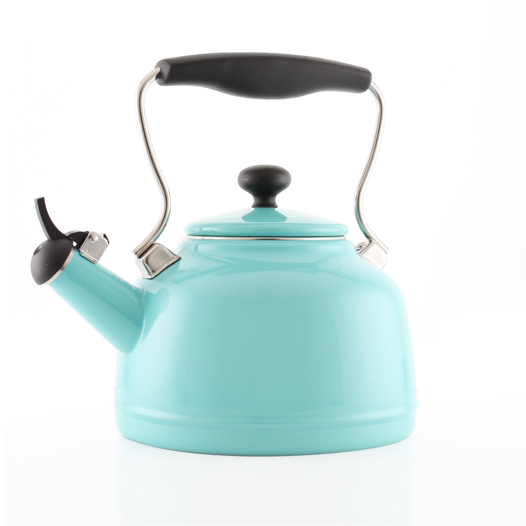 Colección de teteras vintage esmaltadas sobre acero (1,7 qt.) - Thumbnail 4