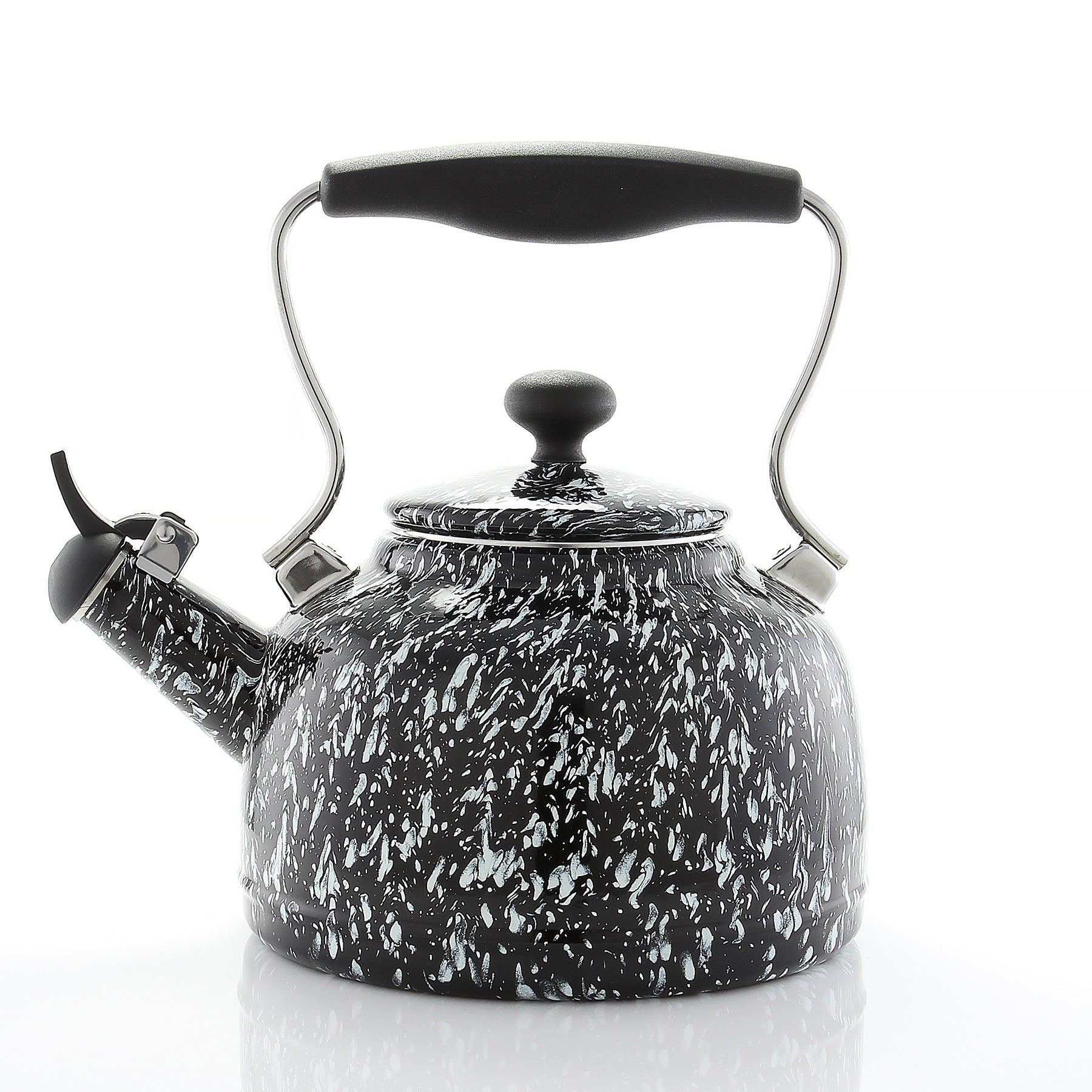 Black and outlet white tea kettle