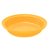 deep dish pie dish in marigold yellow