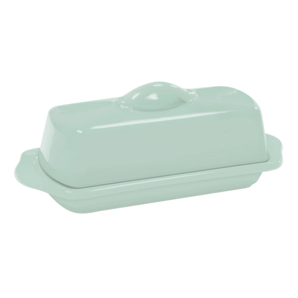 Full-Size Butter Dish in mint