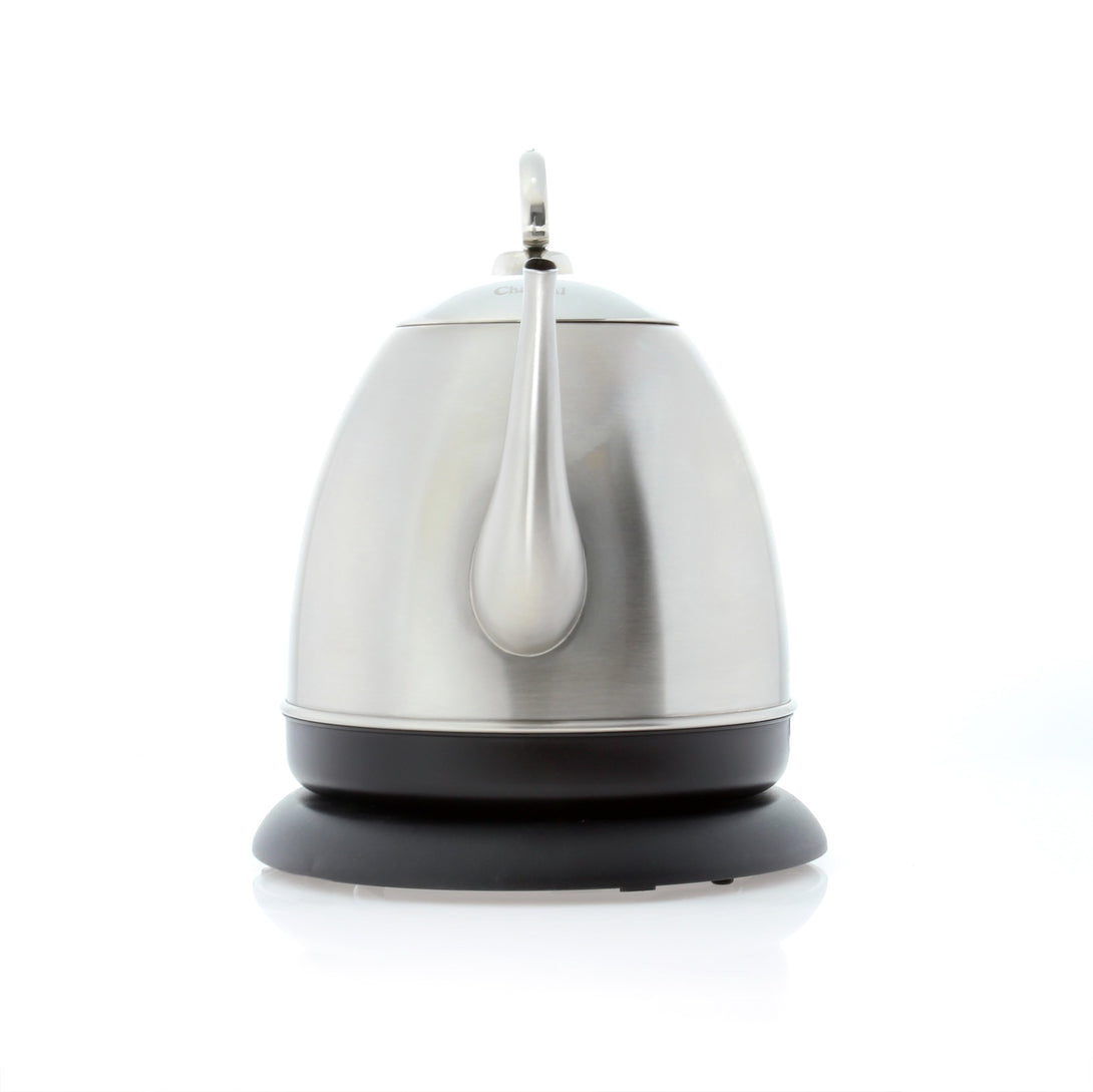 rotating view of stainless steel mia electric kettle