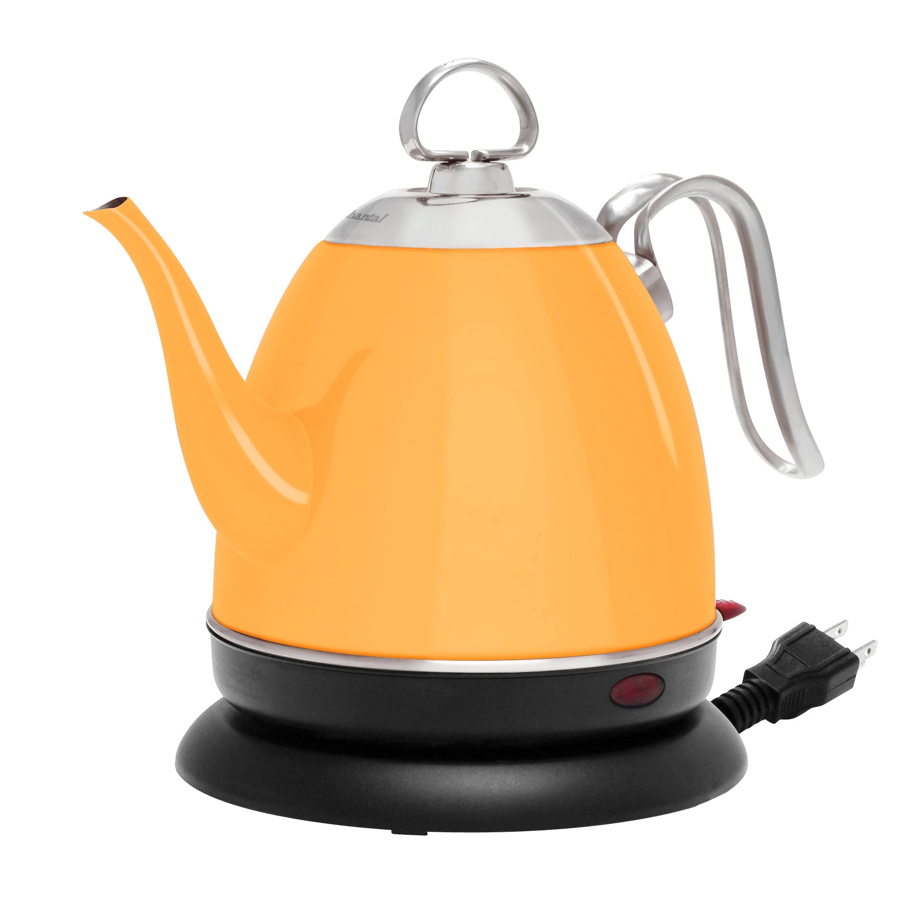 Orange electric kettle best sale