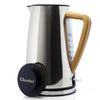 polished stainless steel finish oslo electric kettle