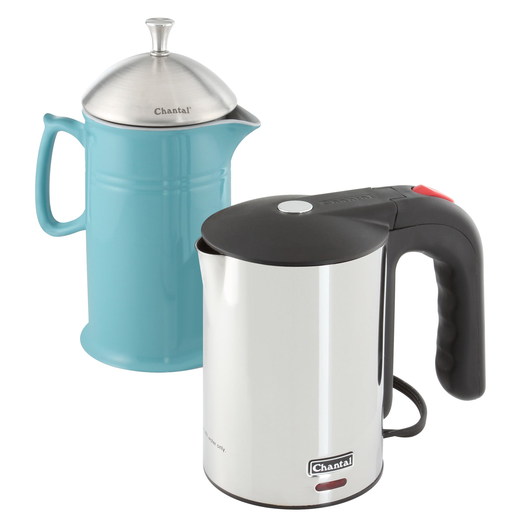 Easy French Press Set - Colbie Electric Kettle and French Press! Sq
