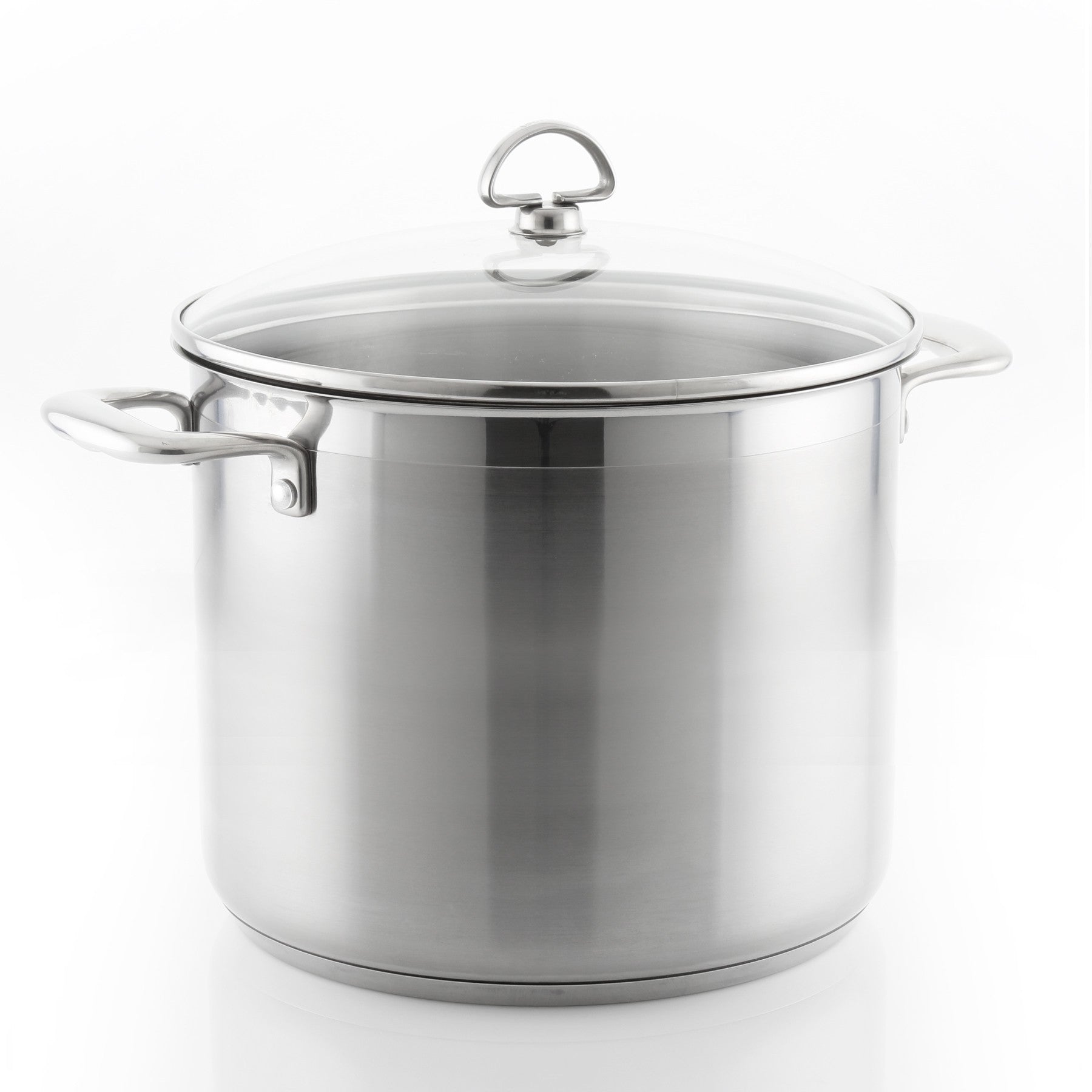 Induction 21 Steel Stockpot with Lid (12 Qt.) - Thumbnail 3