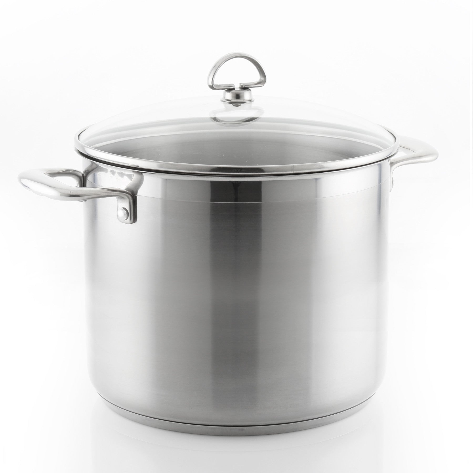 Induction 21 Steel Stockpot with Lid (12 Qt.) - Thumbnail 4