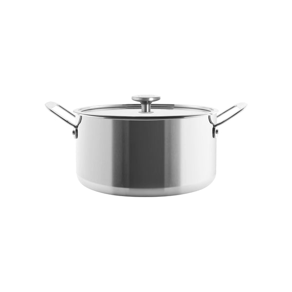 2.5 qt. Stainless Steel Stock Pot with Glass Lid