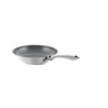 3.clad fry pan tri-ply ceramic coated polished 8 inch