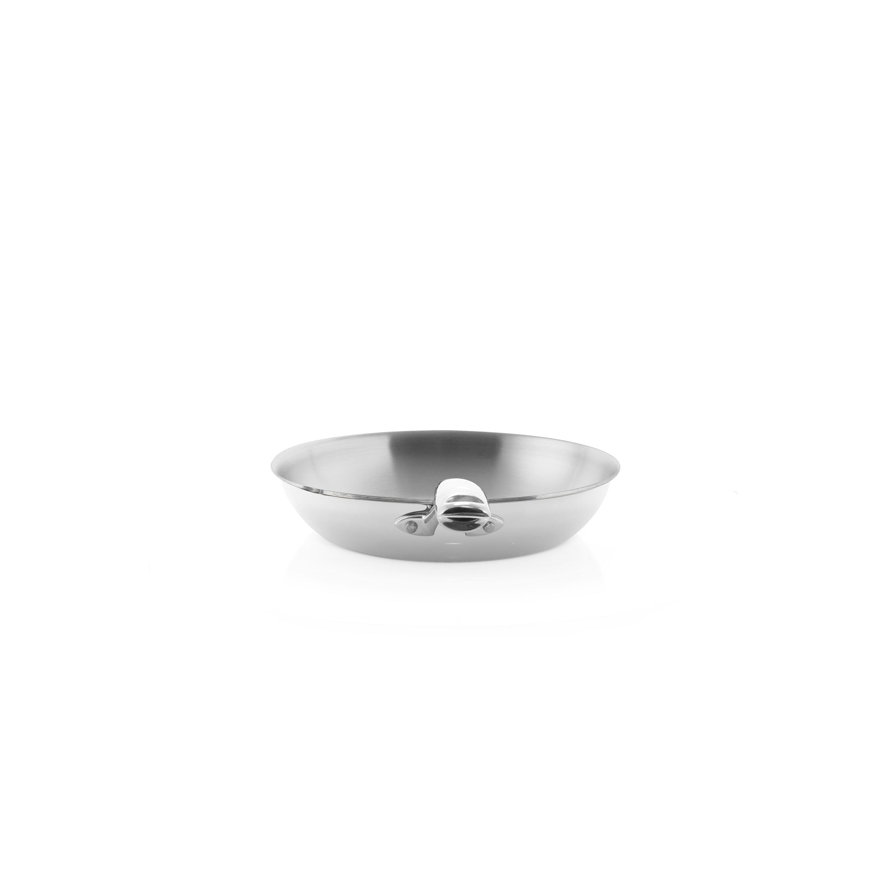 3.Clad Fry pan Tri-ply Polished (10 In.) - Thumbnail 4