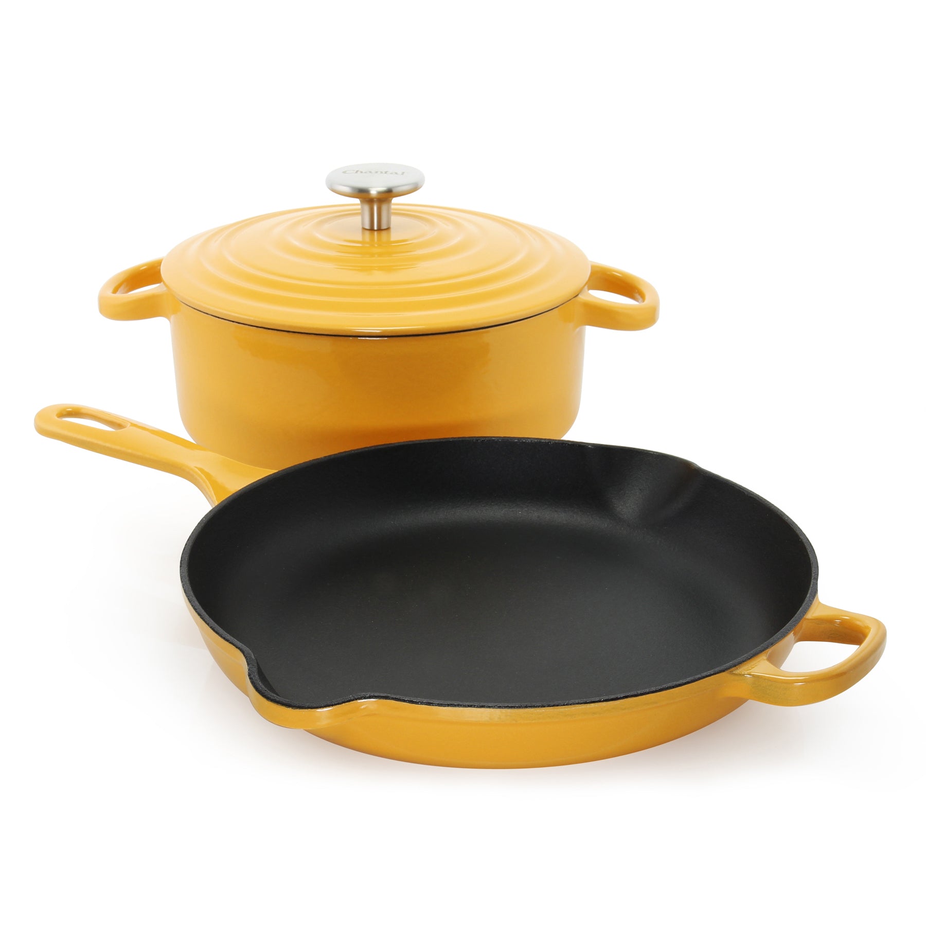 Potted Pans 3 in 1 Breakfast Pan with Sections - 11in Nonstick 3